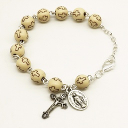 Miraculous Catholic Bracelet - Mama Mary Miraculous - Artesano
